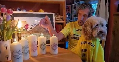 Charlie Bird tells followers they are helping him 'survive' as he asks for them to light candle