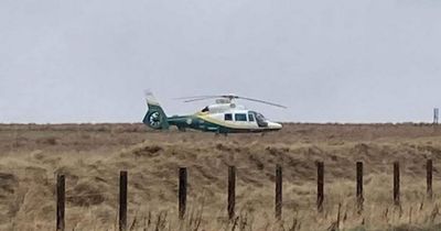 Air Ambulance called to medical incident at Northumberland firing range