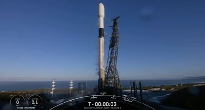 SpaceX aborts 1st launch of Space Force Tranche 0 satellites seconds before liftoff, will try again March 31
