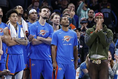 PHOTOS: Best images from the Thunder’s 107-106 win over the Pistons
