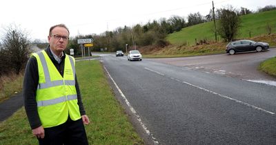 Drivers 'sick' of state of A761 as Renfrewshire councillor lambasts potholes and white lines
