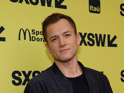 ‘Don’t @ me!’: Taron Egerton questionably equates wearing fake moustache to childbirth