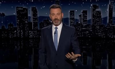Jimmy Kimmel: ‘Grand jury is leaving us hanging like Trump tried to do with Pence’