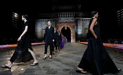 Dior transforms Mumbai's Gateway of India into fashion ramp