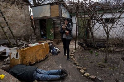 1 year ago, scenes of horror emerged from Ukraine's Bucha