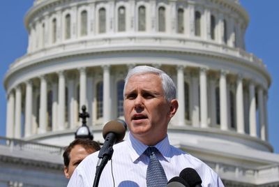 Not just Trump's VP: Pence touts time as governor, US Rep