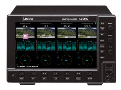 Leader Instruments To Highlight Newly Added JPEG XS Options At NAB Show