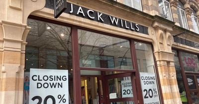 Jack Wills to close Cardiff store