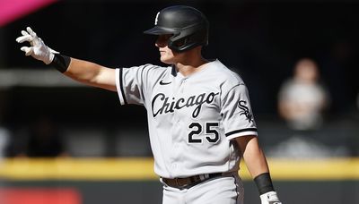 White Sox’ Andrew Vaughn is happily ‘back in the dirt’ despite huge shoes to fill at first base