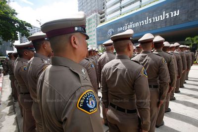 Eight cops jailed for corruption