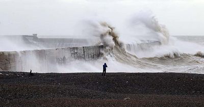 70mph winds hitting UK named Storm Mathis