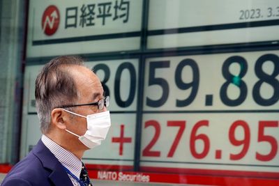 Asian stocks follow Wall St up ahead of US inflation update