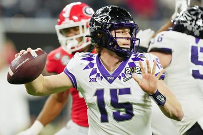 Report: Chargers showing interest in TCU QB Max Duggan