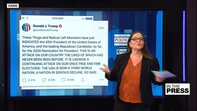 Papers and social media react as Donald Trump is indicted… or 'indicated'