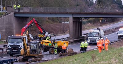 Major repairs to Perthshire flyover struck by digger could take over a year to complete