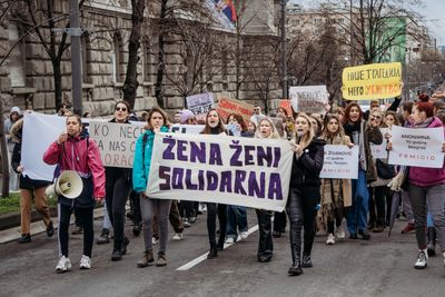 How an interview with a rapist fired up Serbia’s feminists