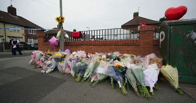 Joseph Nee's family left message on flowers at Olivia murder scene