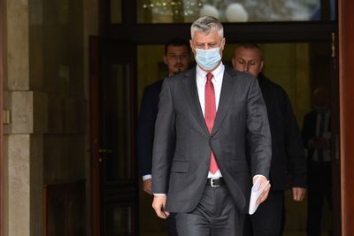 Ex-Kosovo guerrilla chief, president Thaci faces war crimes trial on Monday