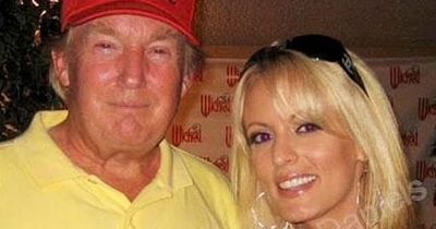 Porn star Stormy Daniels pops 'champagne' as she responds to Donald Trump indictment