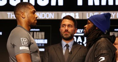 Anthony Joshua v Jermaine Franklin weigh-in live stream
