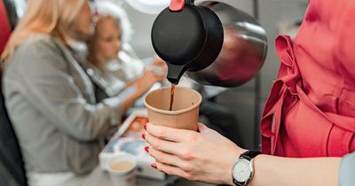 Flight attendant warns passengers not to order hot chocolate from the drinks trolley