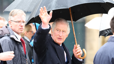 Watch: King Charles and Camilla tour Hamburg City Hall and harbour