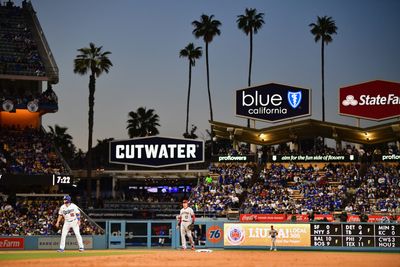 Dodgers fan invades the field to propose, gets blasted by security, hopefully got a ‘yes’