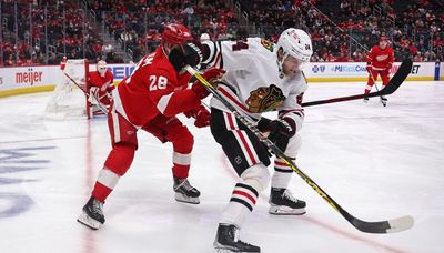 Anders Bjork hoping to parlay Blackhawks stint into new contract, rejuvenated career