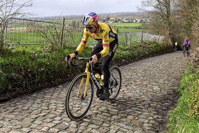 Wout Van Aert nearly 'goes to heaven' in training incident with cement mixer