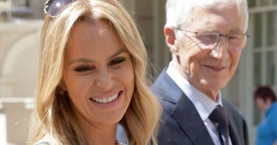 Amanda Holden ignores backlash to Paul O' Grady 'woke' remark as she jets to America