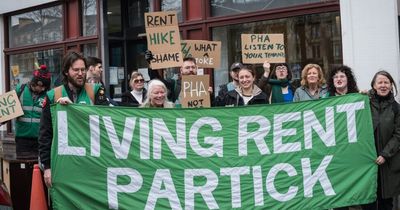 Glasgow tenants protest over plans to raise rent by 7% after rent freeze is lifted