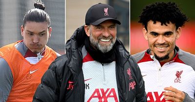 Jurgen Klopp offers contrasting news on Luis Diaz and Darwin Nunez ahead of Man City trip