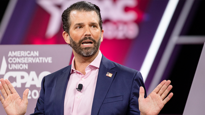 Don Jr shares tweet claiming Trump indictment is an effort to distract from Nashville school shooting