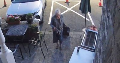 Moment gran walks into wrong house mistaking it for her B&B before she is murdered