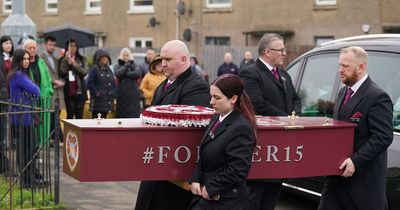 Hundreds turn out for funeral of Scots teen who died playing football at school