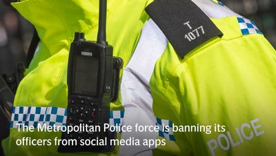 Met Police bans social media on smartphones of serving officers