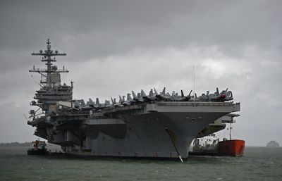 U.S. extends carrier deployment after Syria attack