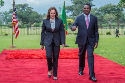 US VP Harris calls for 'speedy' Zambia debt resolution