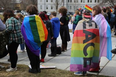 Rallies hope to build support for transgender amid backlash