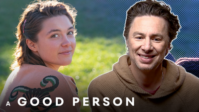 Zach Braff Talks Working With Florence Pugh, Directing Morgan Freeman In 'A Good Person'