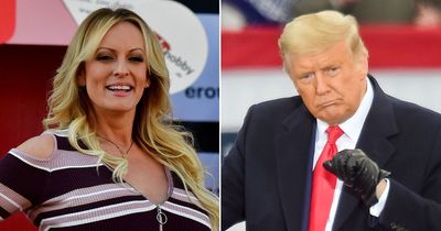 Donald Trump: Stormy Daniels fears 'death and destruction' but jokes 'seen him naked'