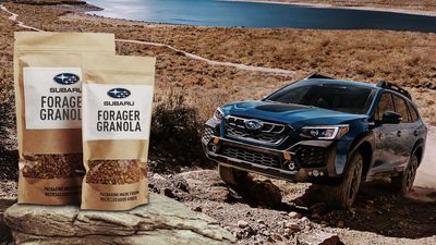 Subaru "Forager Granola" Snack Debuts For April Fools' Day Road Trips