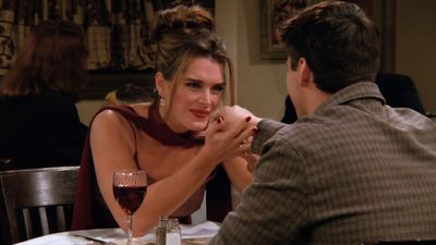 Brooke Shields Recalls Taping That Friends ‘Licking’ Scene With Matt LeBlanc, And The Over-The-Top Way Then-Partner Andre Agassi Reacted