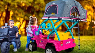 Tiny Power Wheels Rooftop Tent Is An April Fools' Joke We Wish Was Real