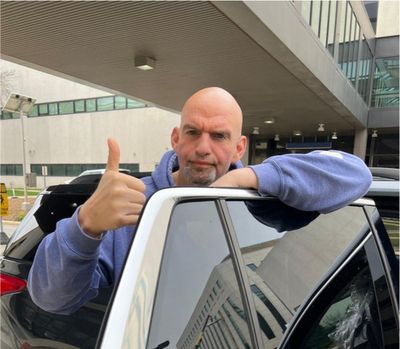 Senator John Fetterman released from Walter Reed hospital after receiving treatment for depression