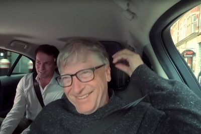'Car Guy’ Bill Gates just rode in an autonomous vehicle across London and says the sector is reaching a 'tipping point' in the next decade