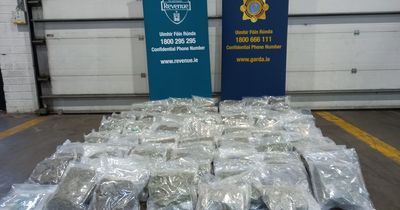 Two men arrested after €1.36m worth of cannabis seized by Revenue