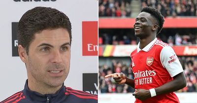 Mikel Arteta details clear "shift" in Bukayo Saka which sparked incredible Arsenal form