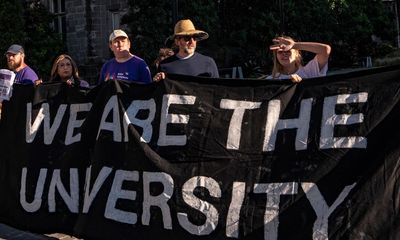 ‘They know what’s at stake’: inside the longest-running industrial action at an Australian university
