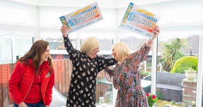 Nan said winning lottery was a 'big relief' days after beating cancer